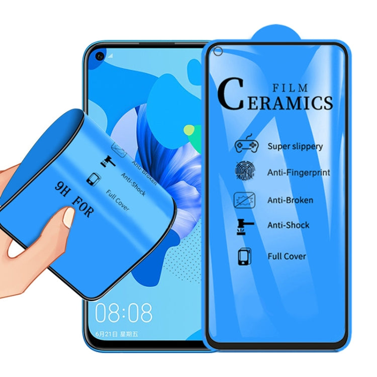 2.5D Full Glue Full Cover Ceramics Film for Huawei Nova 5i / P20 Lite (2019)