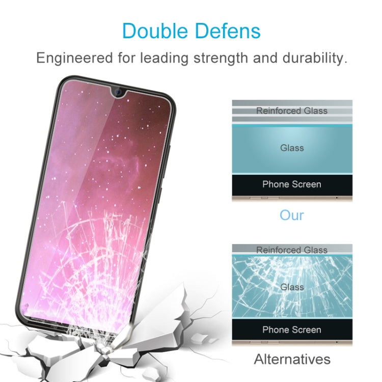 50 PCS For Cubot R19 2.5D Non-Full Screen Tempered Glass Film