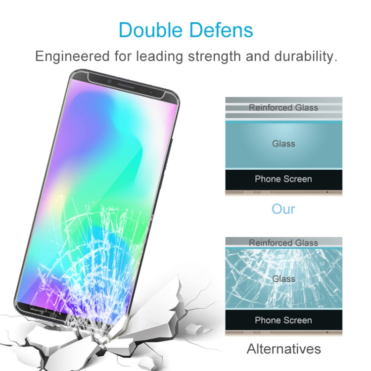 10 PCS 9H 2.5D Non-Full Screen Tempered Glass Film For Cubot X19