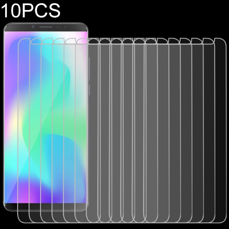 50 PCS For Cubot X19 2.5D Non-Full Screen Tempered Glass Film