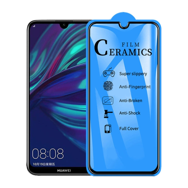 25 PCS 2.5D Full Glue Full Cover Ceramics Film for Huawei Y7 (2019) / Y7 Pro (2019) / Y7 Prime