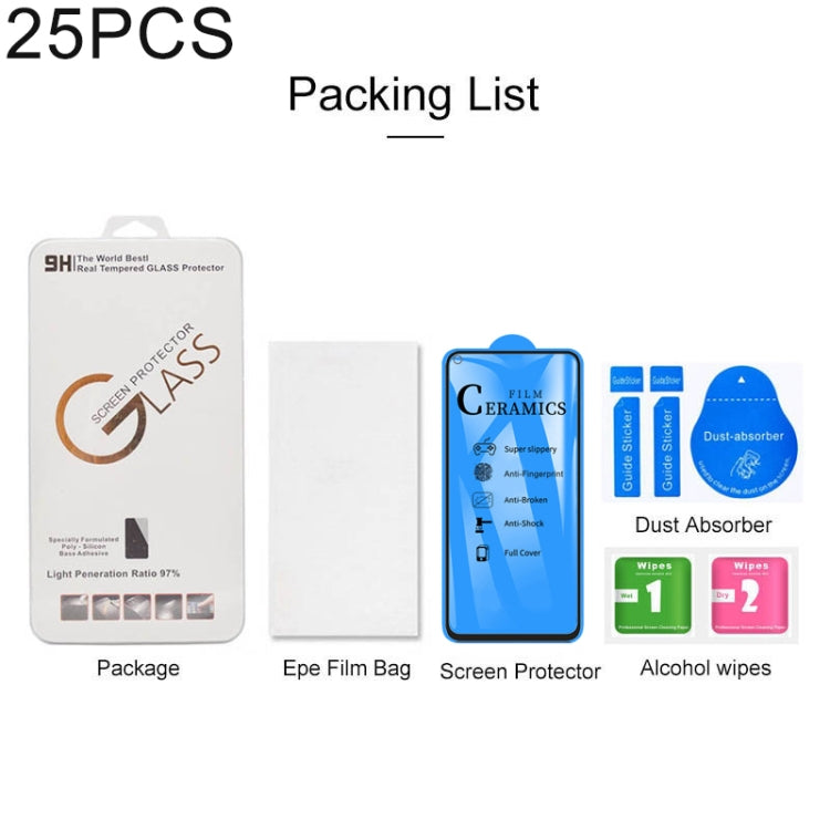 2.5D Full Glue Full Cover Ceramics Film for Huawei Honor 20 Pro / Honor 20 / Honor 20S / Nova 5i Pro / Nova 5T / Mate 30 Lite