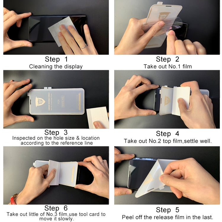 MIETUBL 0.15mm Curved Full Screen Protector Hydrogel Film Front Protector for Huawei Mate 20 Pro