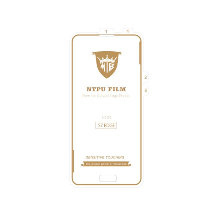 MIETUBL 0.15mm Curved Full Screen Protector Hydrogel Film Front Protector for Galaxy S7