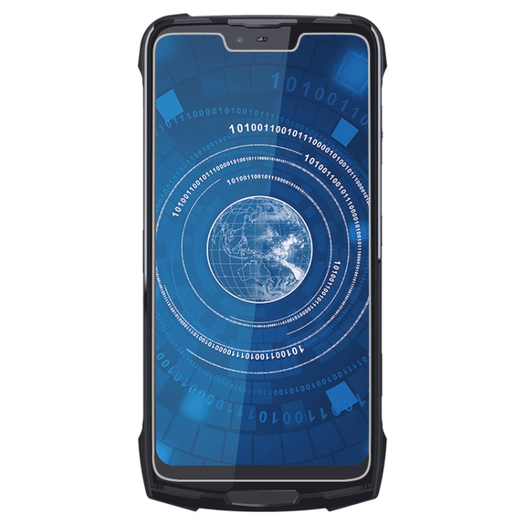 10 PCS 9H 2.5D Non-Full Screen Tempered Glass Film For DOOGEE S90