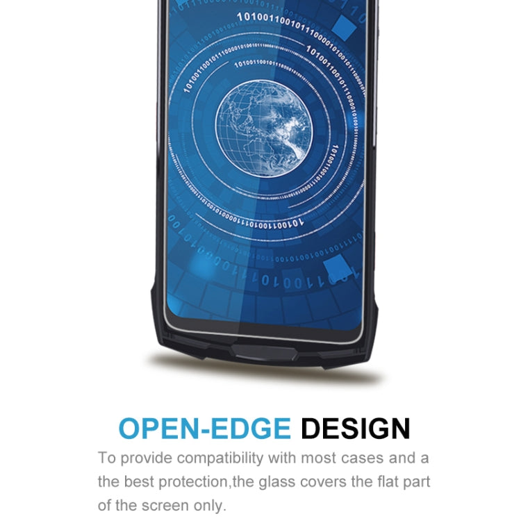 10 PCS 9H 2.5D Non-Full Screen Tempered Glass Film For DOOGEE S90