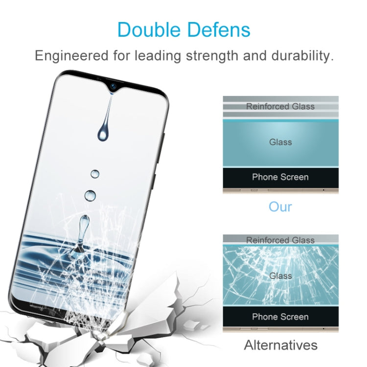 10 PCS 9H 2.5D Non-Full Screen Tempered Glass Film For DOOGEE X90 / X90L