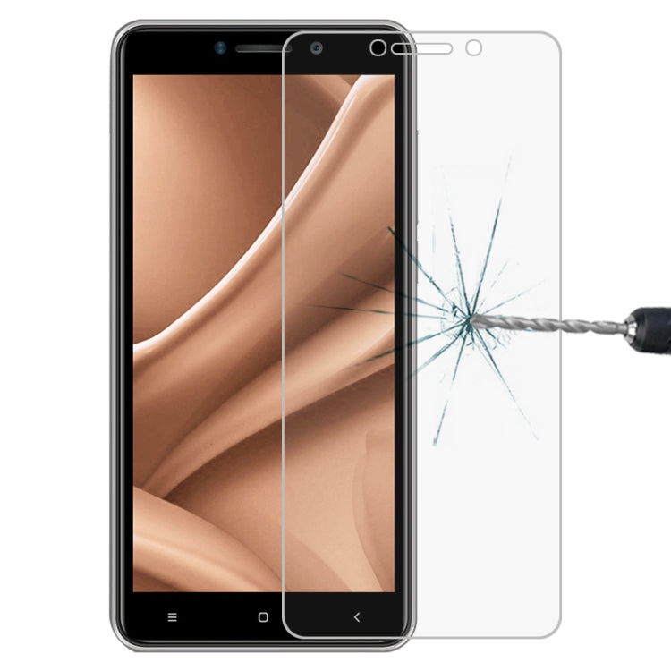 For Oukitel C10 Pro 2.5D Non-Full Screen Tempered Glass Film