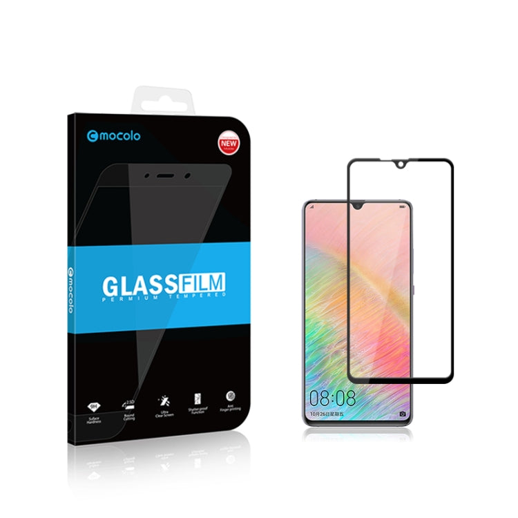 mocolo 0.33mm 9H 2.5D Silk Print Tempered Glass Film for Huawei Mate 20 X