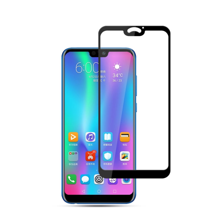 mocolo 0.33mm 9H 2.5D Silk Print Tempered Glass Film for Huawei Honor 9I (Black)