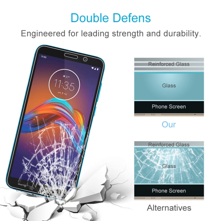 For Motorola Moto E6 Play 9H 2.5D Tempered Glass Film