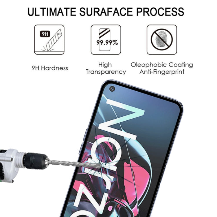 For OPPO Realme Narzo 25 PCS Full Glue Full Screen Tempered Glass Film