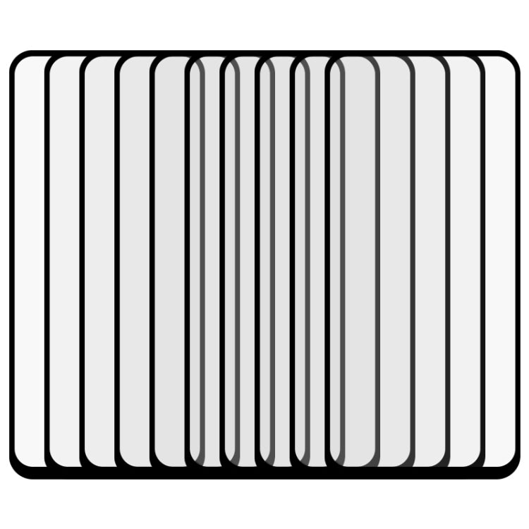 For OPPO Realme X3 25 PCS Full Glue Full Screen Tempered Glass Film