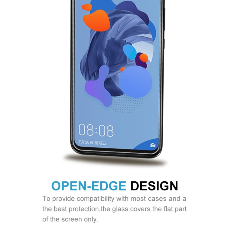 50 PCS For Huawei nova 5i Pro 9H 2.5D Screen Tempered Glass Film