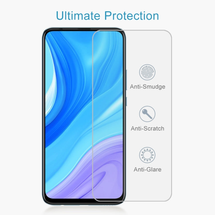 50 PCS For Huawei Enjoy 10s 9H 2.5D Screen Tempered Glass Film