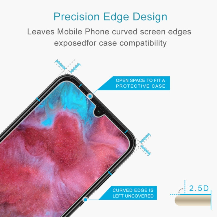 For Huawei Honor Play 3e 9H 2.5D Tempered Glass Film