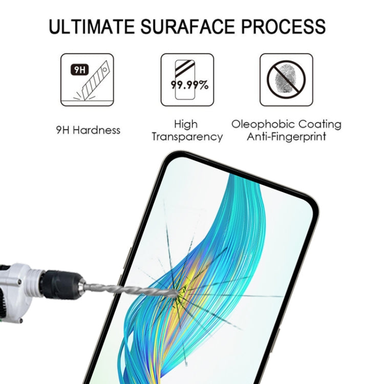 25 PCS For OPPO Realme XT Full Glue Full Cover Screen Protector Tempered Glass Film