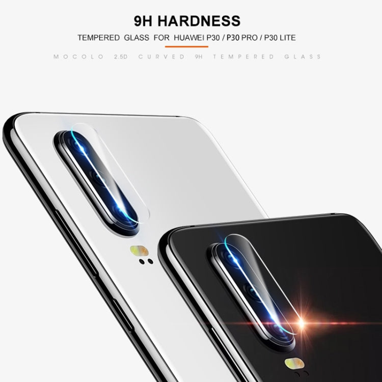 mocolo 0.15mm 9H 2.5D Round Edge Rear Camera Lens Tempered Glass Film for Huawei P30 Pro