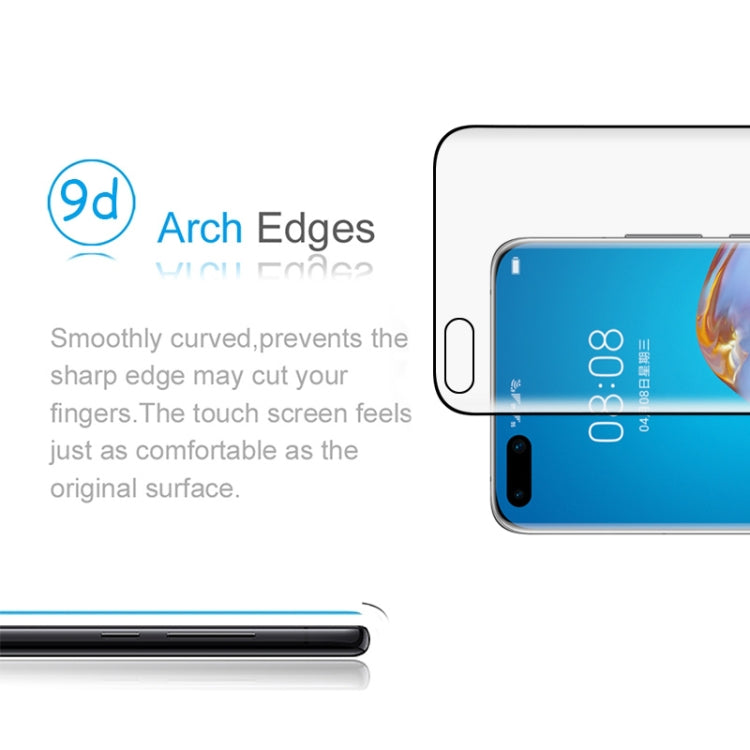 For Huawei P40 Pro 9H HD 3D Curved Edge Tempered Glass Film