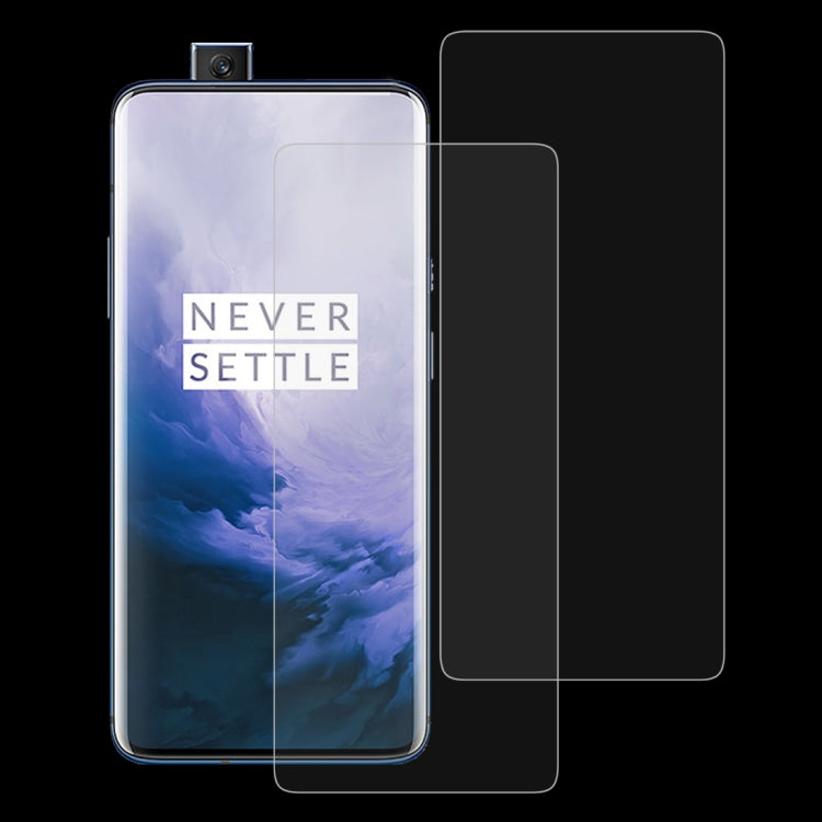 2 PCS 0.26mm 9H 2.5D Tempered Glass Film for OnePlus 7 Pro