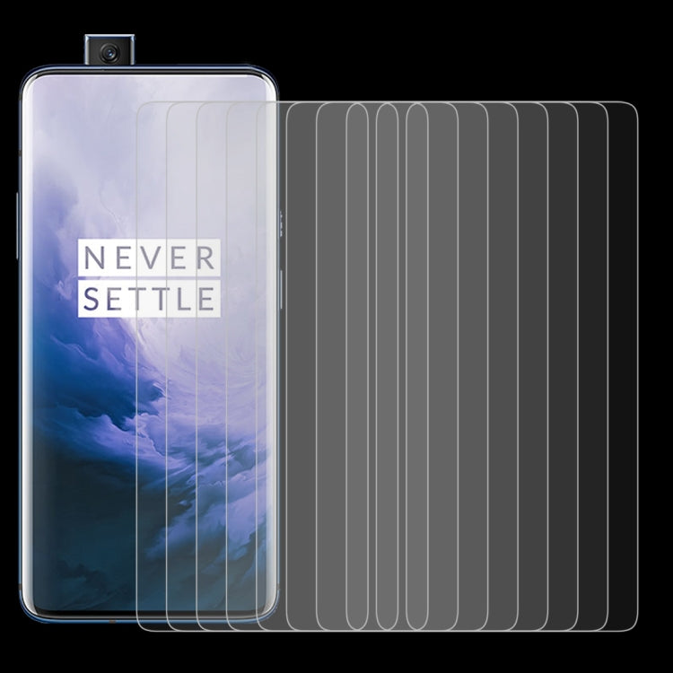 10 PCS 0.26mm 9H 2.5D Tempered Glass Film for OnePlus 7 Pro