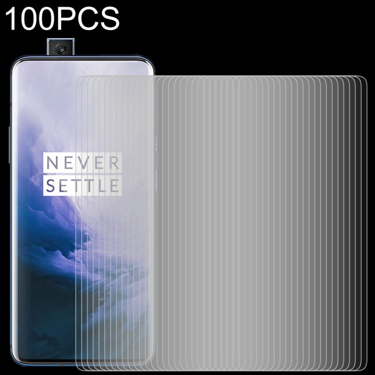 100 PCS 0.26mm 9H 2.5D Tempered Glass Film for OnePlus 7 Pro