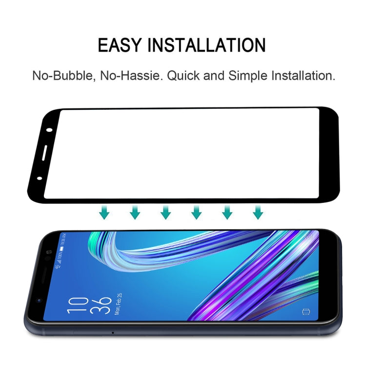 Full Glue Full Screen Tempered Glass Film for Asus Zenfone Max (M1) ZB555KL