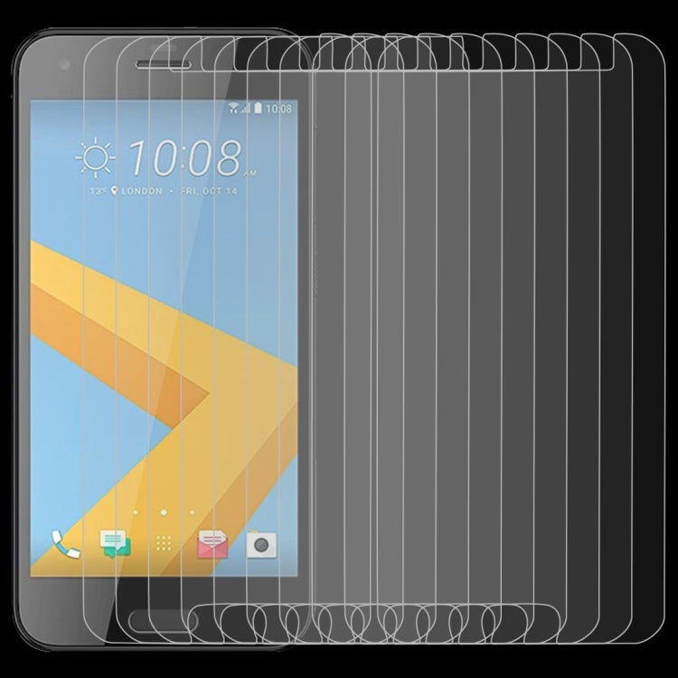 10 PCS 0.26mm 9H 2.5D Tempered Glass Film for HTC One A9s