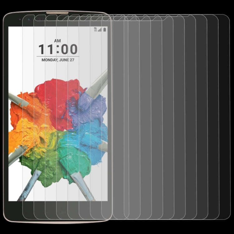 10 PCS 0.26mm 9H 2.5D Tempered Glass Film for LG Stylo 2 Plus / K550