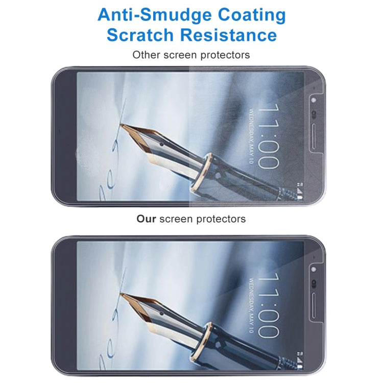 2 PCS 0.26mm 9H 2.5D Tempered Glass Film for LG Stylo 3 Plus