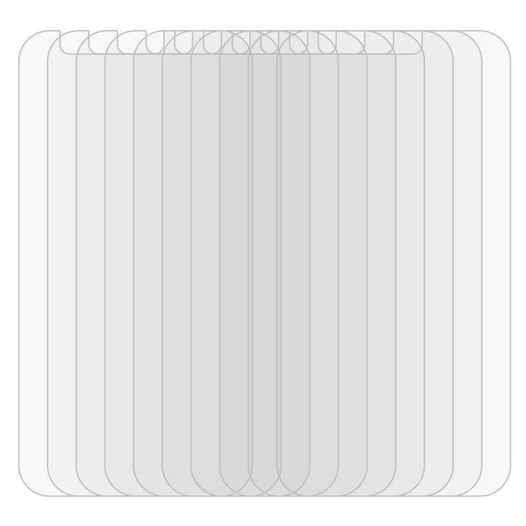 100 PCS 0.26mm 9H 2.5D Tempered Glass Film for LG Stylo 3 Plus