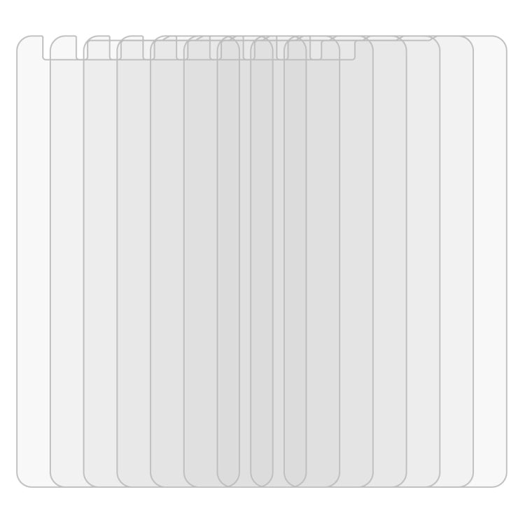 10 PCS 0.26mm 9H 2.5D Tempered Glass Film for LG X Style