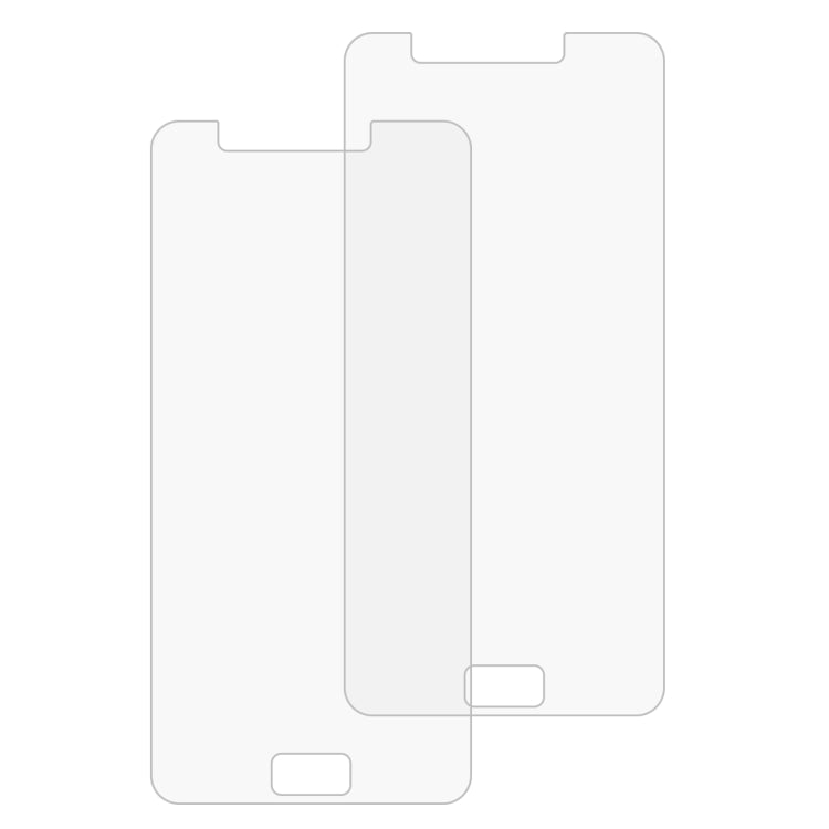 2 PCS 0.26mm 9H 2.5D Tempered Glass Film for Asus Zenfone 4 Max (ZC520KL)