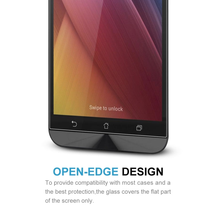 2 PCS 0.26mm 9H 2.5D Tempered Glass Film for Asus Zenfone Go ZB551KL
