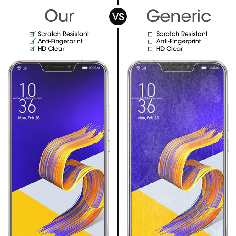 2 PCS 0.26mm 9H 2.5D Tempered Glass Film for Asus Zenfone 5z ZS620KL