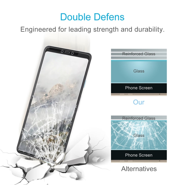 10 PCS 0.26mm 9H 2.5D Tempered Glass Film for Google Pixel 4 XL