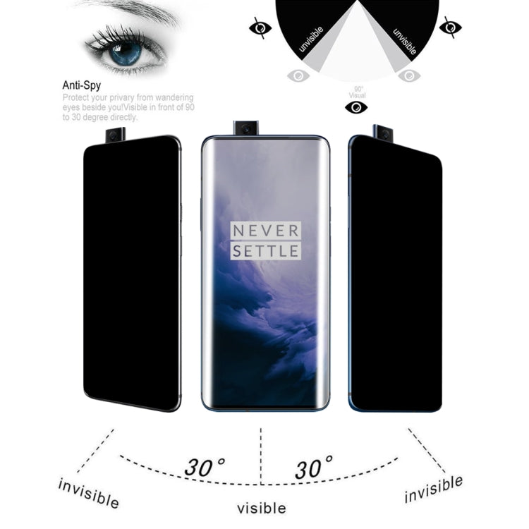 9H 3D Curved Anti-glare Full Screen Tempered Glass Film for OnePlus 7 Pro