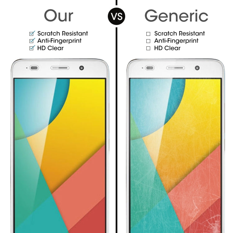 10 PCS 0.26mm 9H 2.5D Tempered Glass Film for Huawei Y6 II