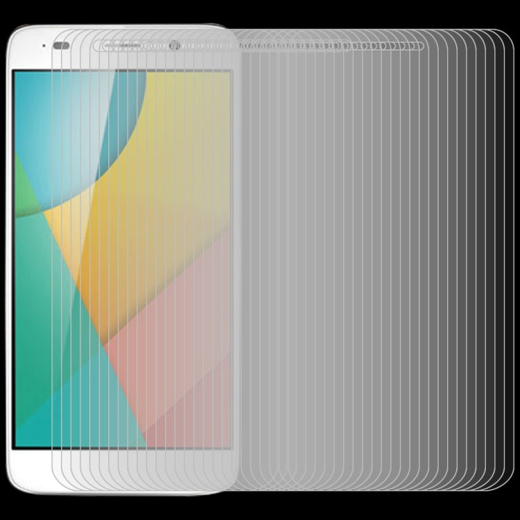 50 PCS 0.26mm 9H 2.5D Tempered Glass Film for Huawei Y6 II