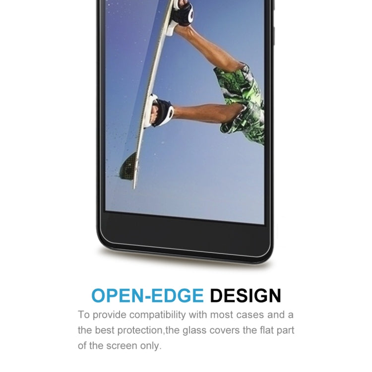 50 PCS 0.26mm 9H 2.5D Tempered Glass Film for Huawei Honor 5A