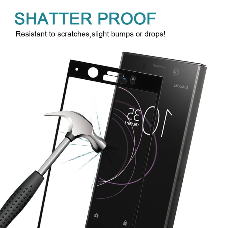 For Sony Xperia XZ1 Compact 0.26mm 9H Surface Hardness 3D Full Screen Tempered Glass Screen Protector