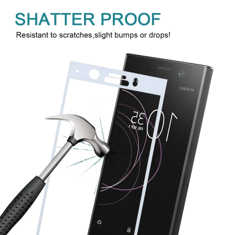 For Sony Xperia XZ1 Compact 0.26mm 9H Surface Hardness 3D Full Screen Tempered Glass Screen Protector