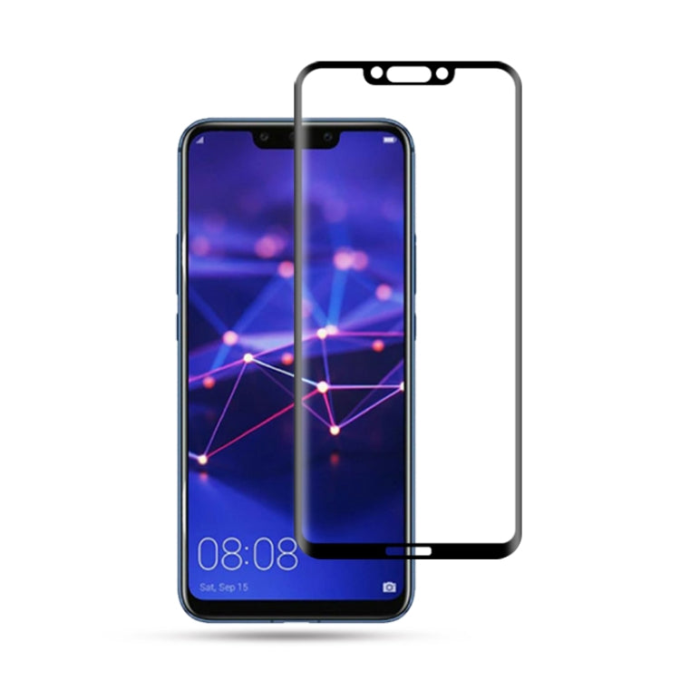 mocolo Full Glue 0.33mm 9H 3D Round Edge Tempered Glass Film for Huawei Mate 20 Lite(Black)