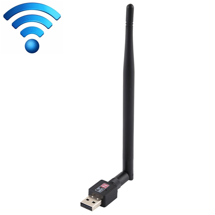 LV-UW02RK-5DB USB 2.0 150Mbps 2.4GHz WiFi Wireless Adapter + Antenna