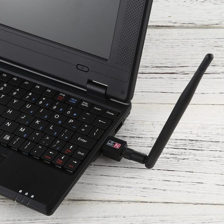 LV-UW02RK-5DB USB 2.0 150Mbps 2.4GHz WiFi Wireless Adapter + Antenna