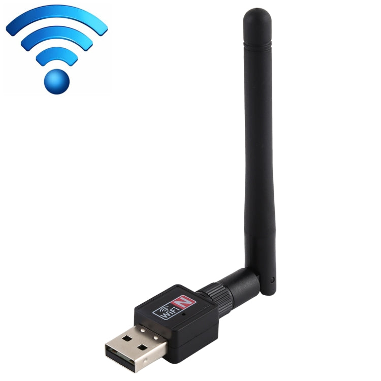 LV-UW02RK-2DB USB 2.0 150Mbps 2.4GHz WiFi Wireless Adapter + Antenna