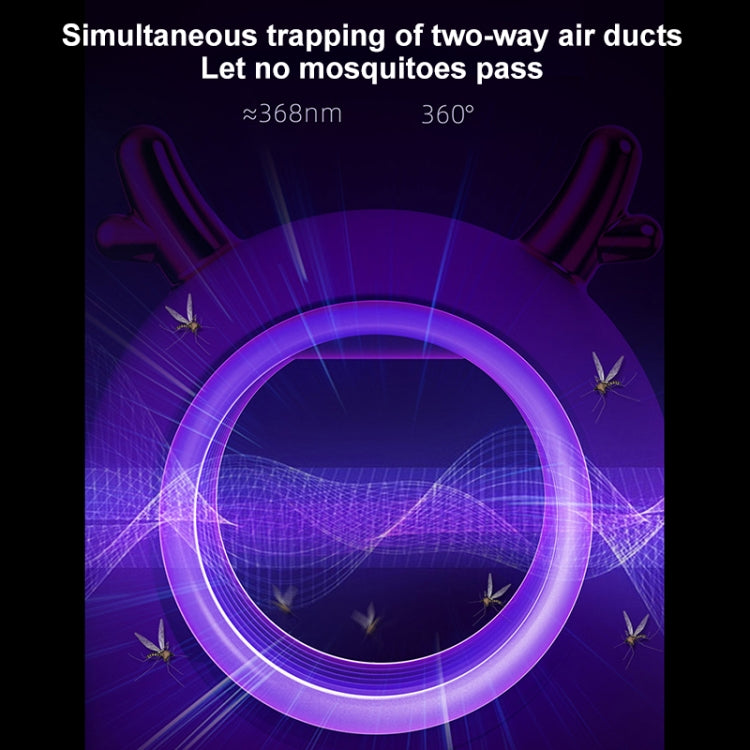 169 Deer Style USB Photocatalyst Mosquito Killer Light Fly Killer Insect Repellent