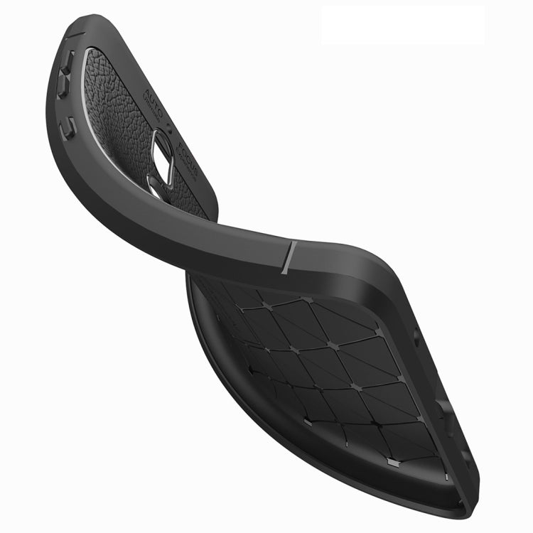 For Nokia 7 Litchi Texture Soft TPU Protective Case