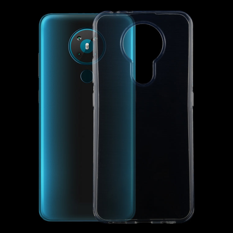 For Nokia 3.4 0.75mm Ultra-thin Transparent TPU Soft Protective Case