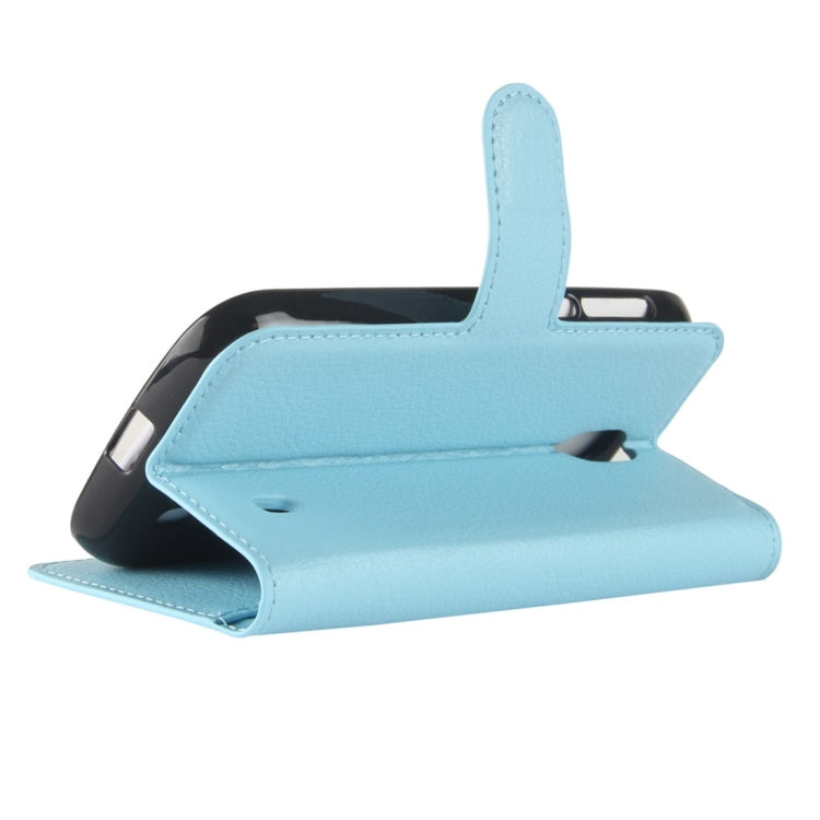 For Nokia 1 Litchi Texture Horizontal Flip Leather Case with Wallet & Holder & Card Slots